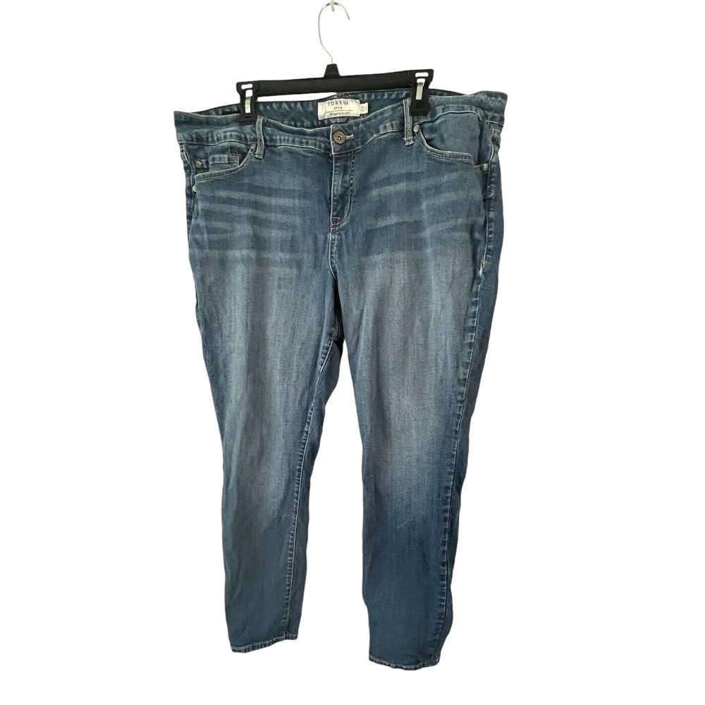 Torrid Women's Denim Jeans Skinny Size 22 Inseam 29" 42" Waist